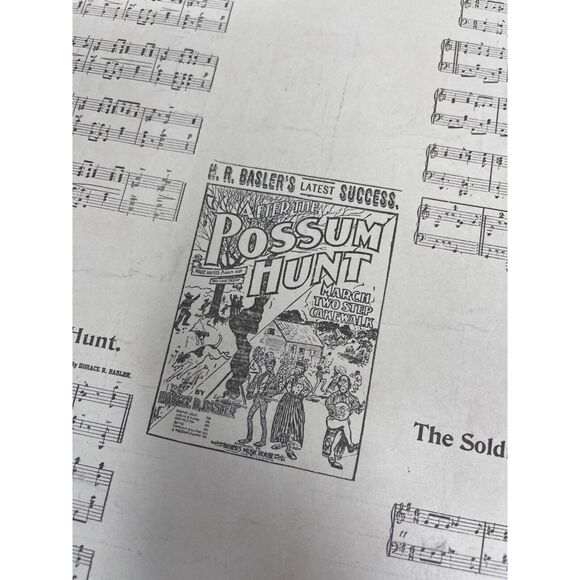 1899 Antique The Three Step RedoWa Sheet Music Horace R Basler - Picture 4 of 11